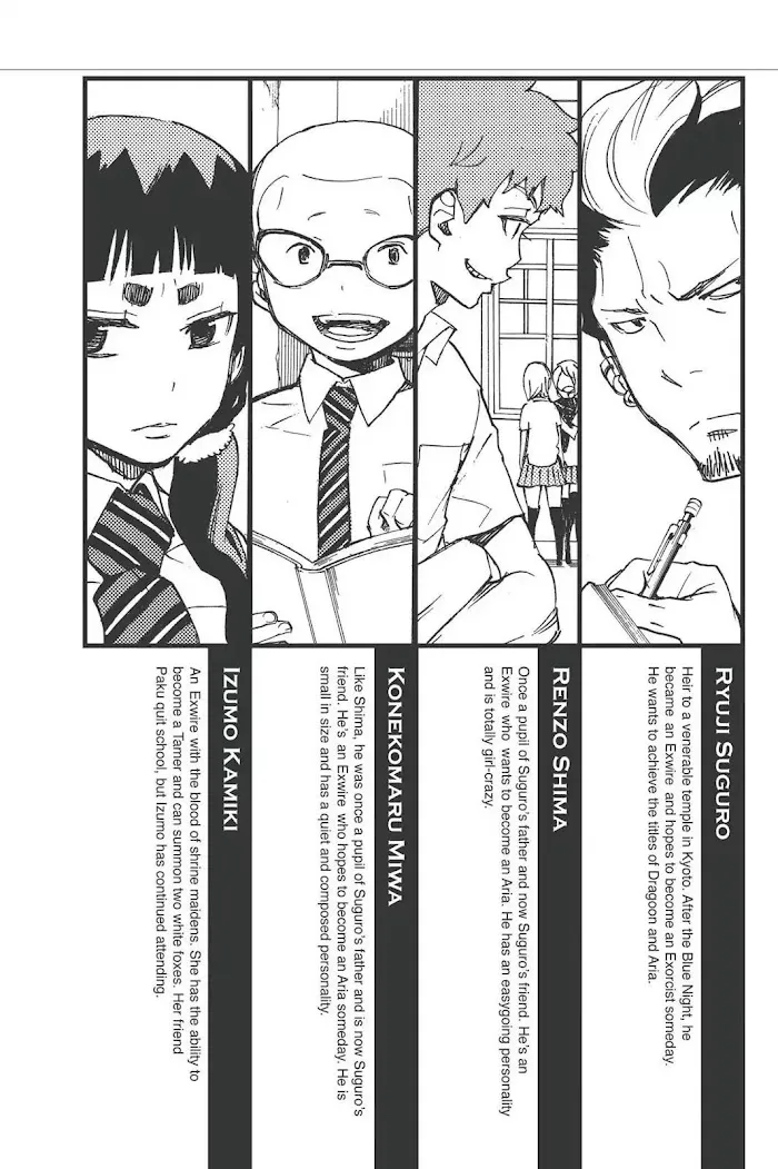 Read Blue Exorcist Manga Online