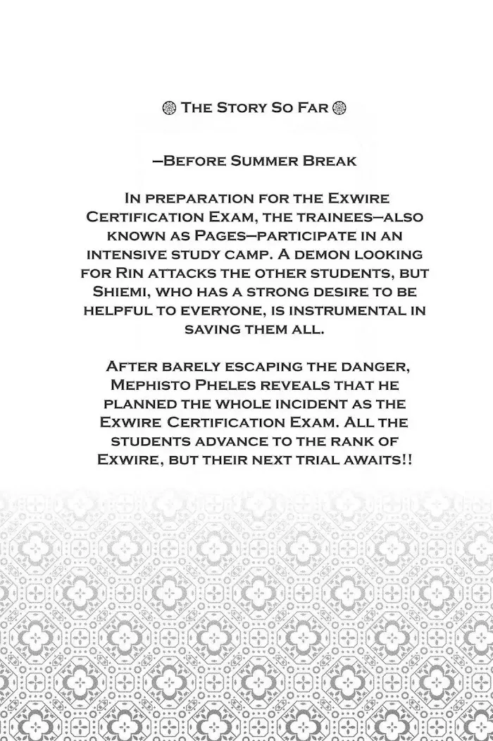 Read Blue Exorcist Manga Online