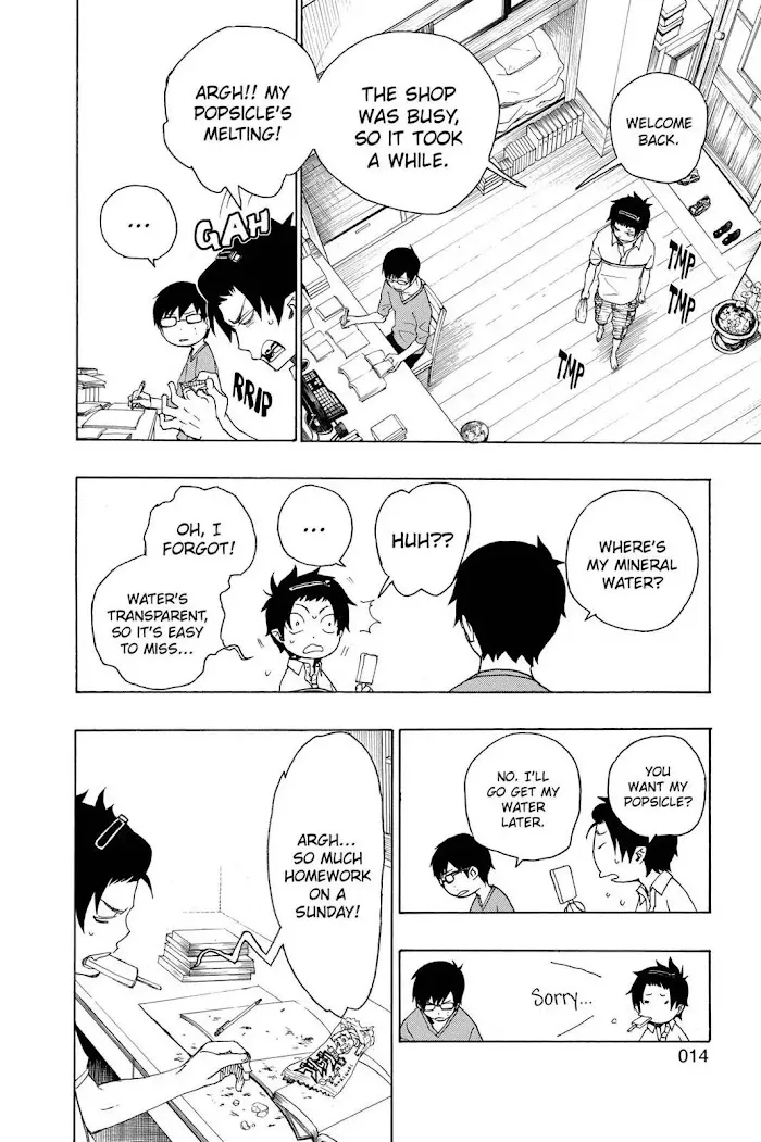 Read Blue Exorcist Manga Online