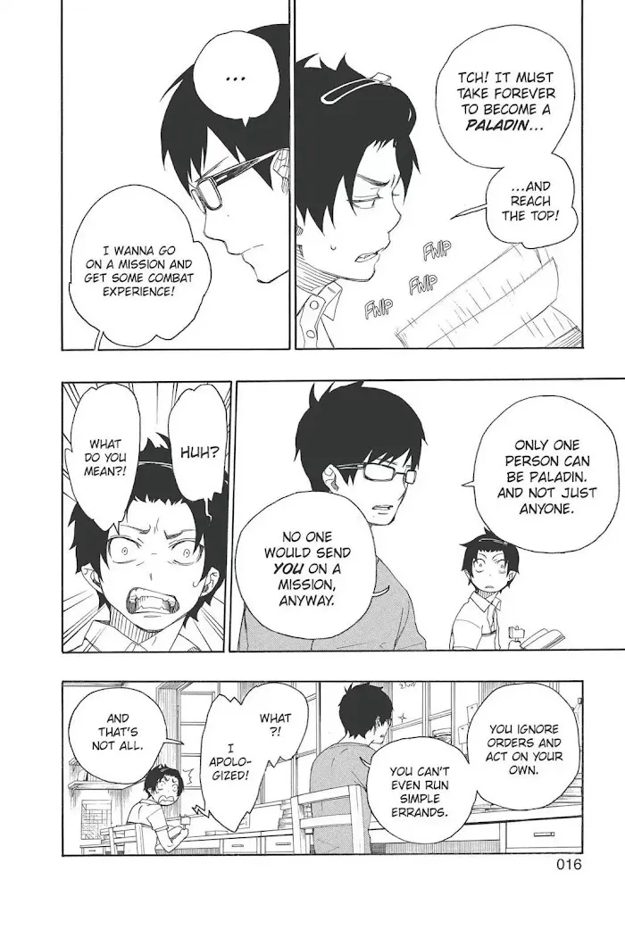 Read Blue Exorcist Manga Online