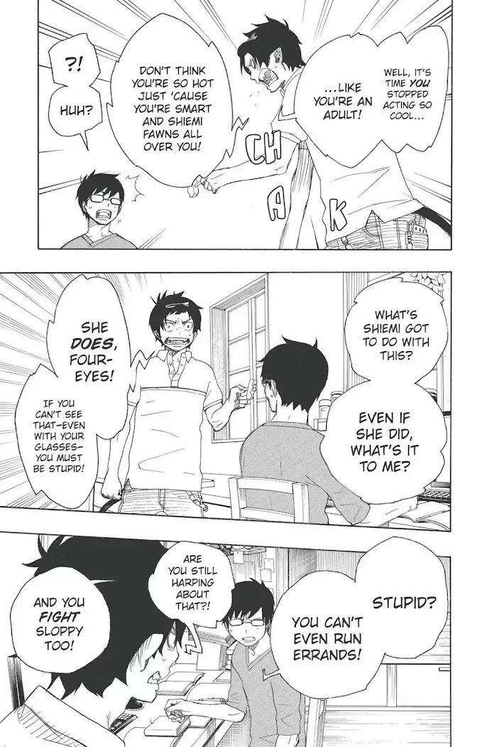 Read Blue Exorcist Manga Online