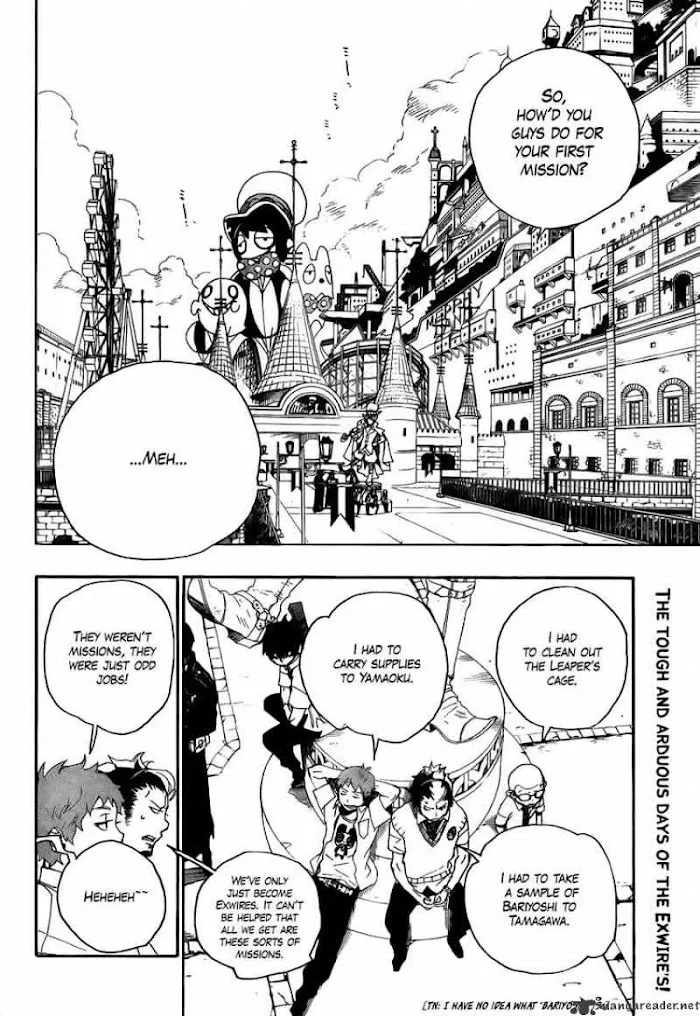 Read Blue Exorcist Manga Online