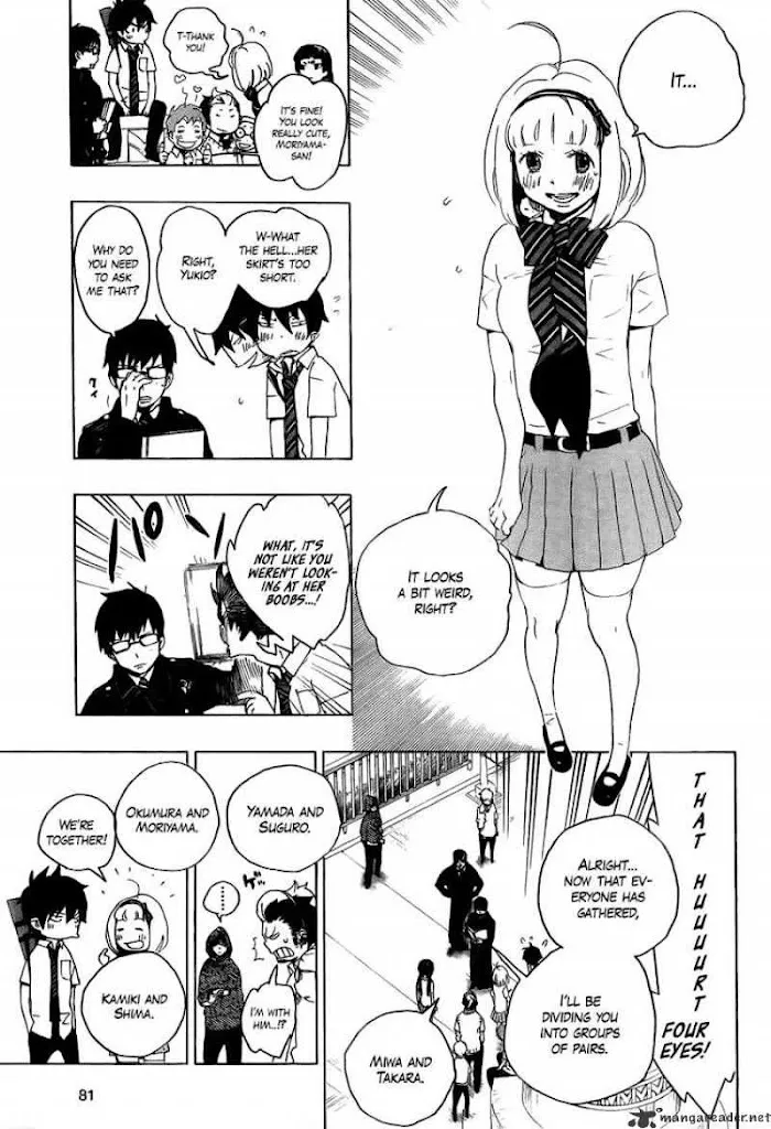 Read Blue Exorcist Manga Online