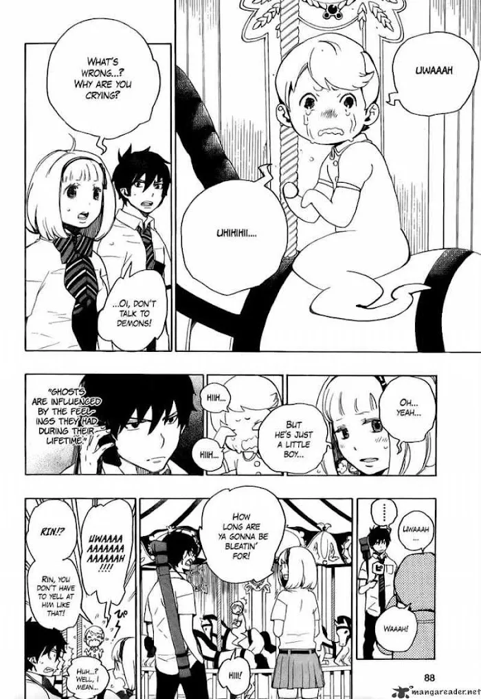 Read Blue Exorcist Manga Online