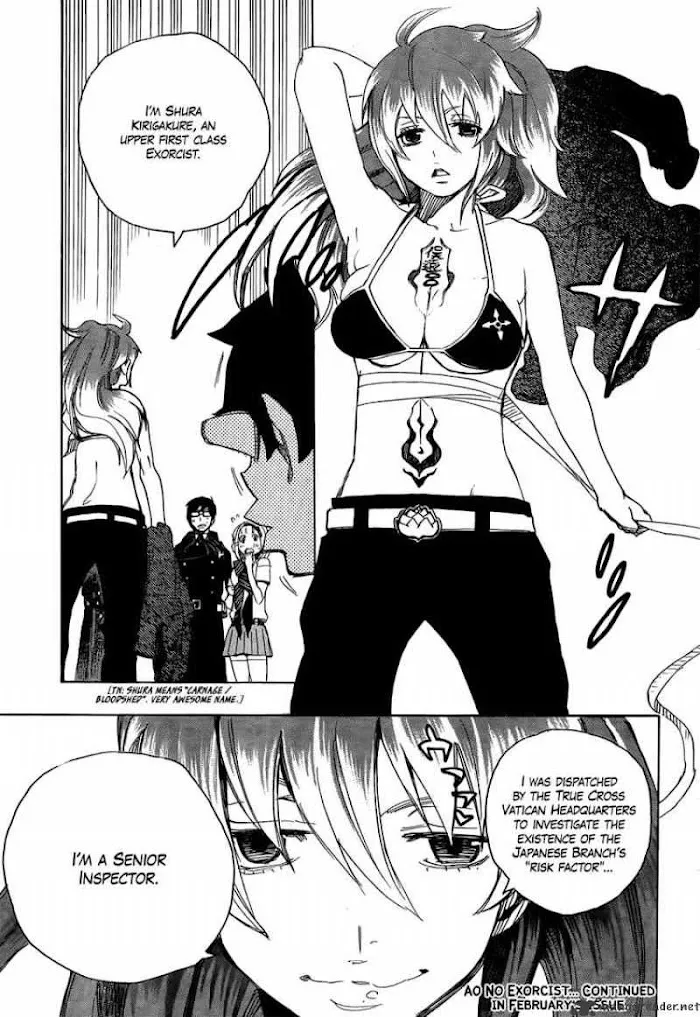 Read Blue Exorcist Manga Online