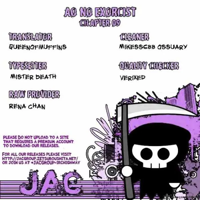 Read Blue Exorcist Manga Online