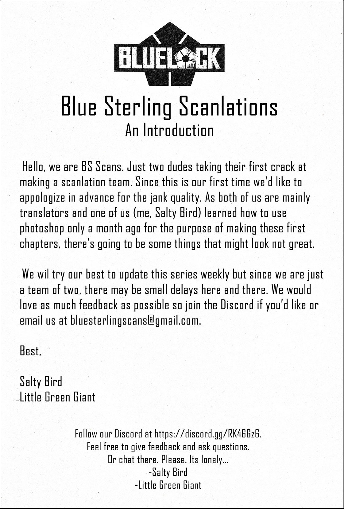 Read Blue Lock Manga Online