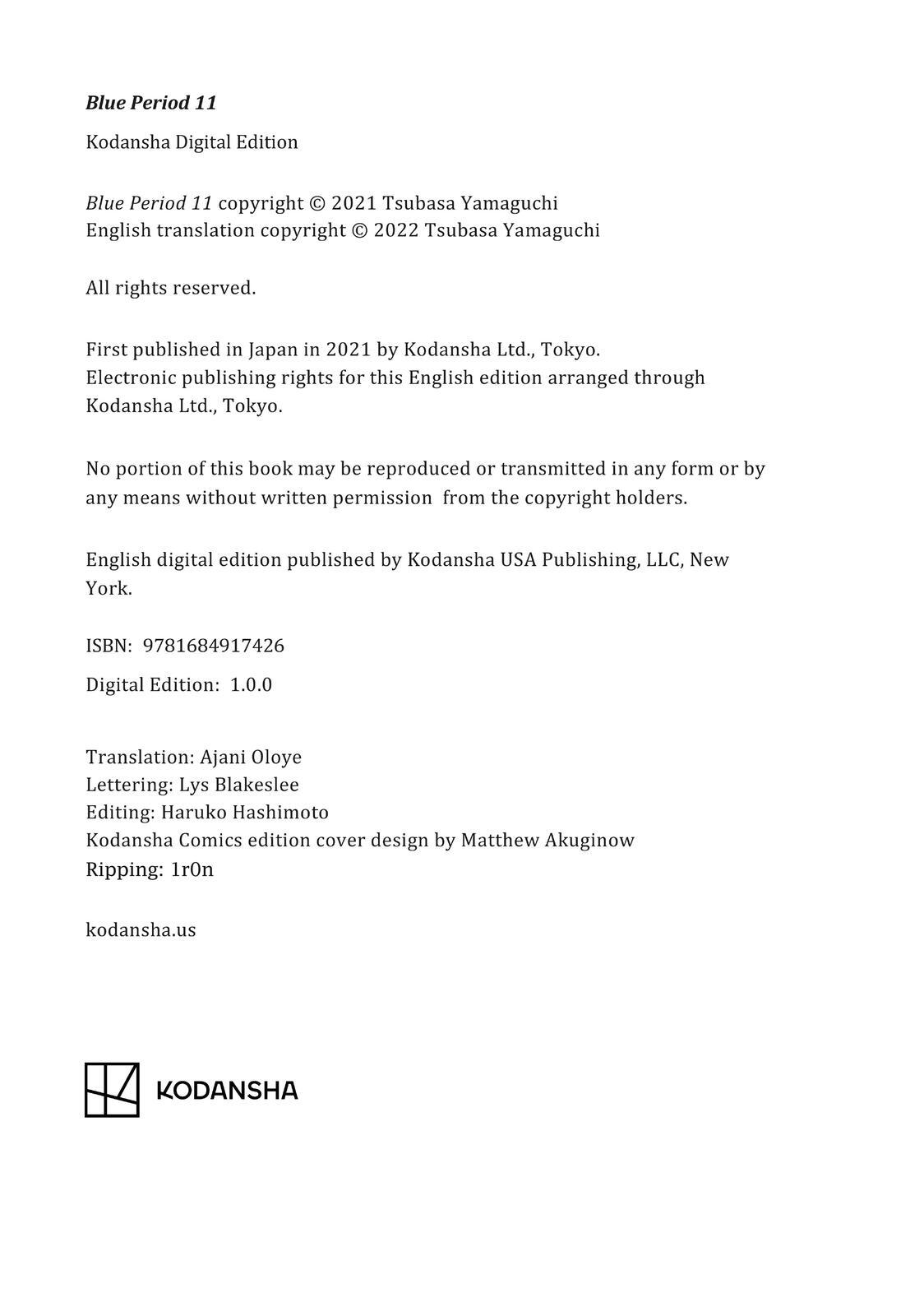 Read Blue Period Manga Online