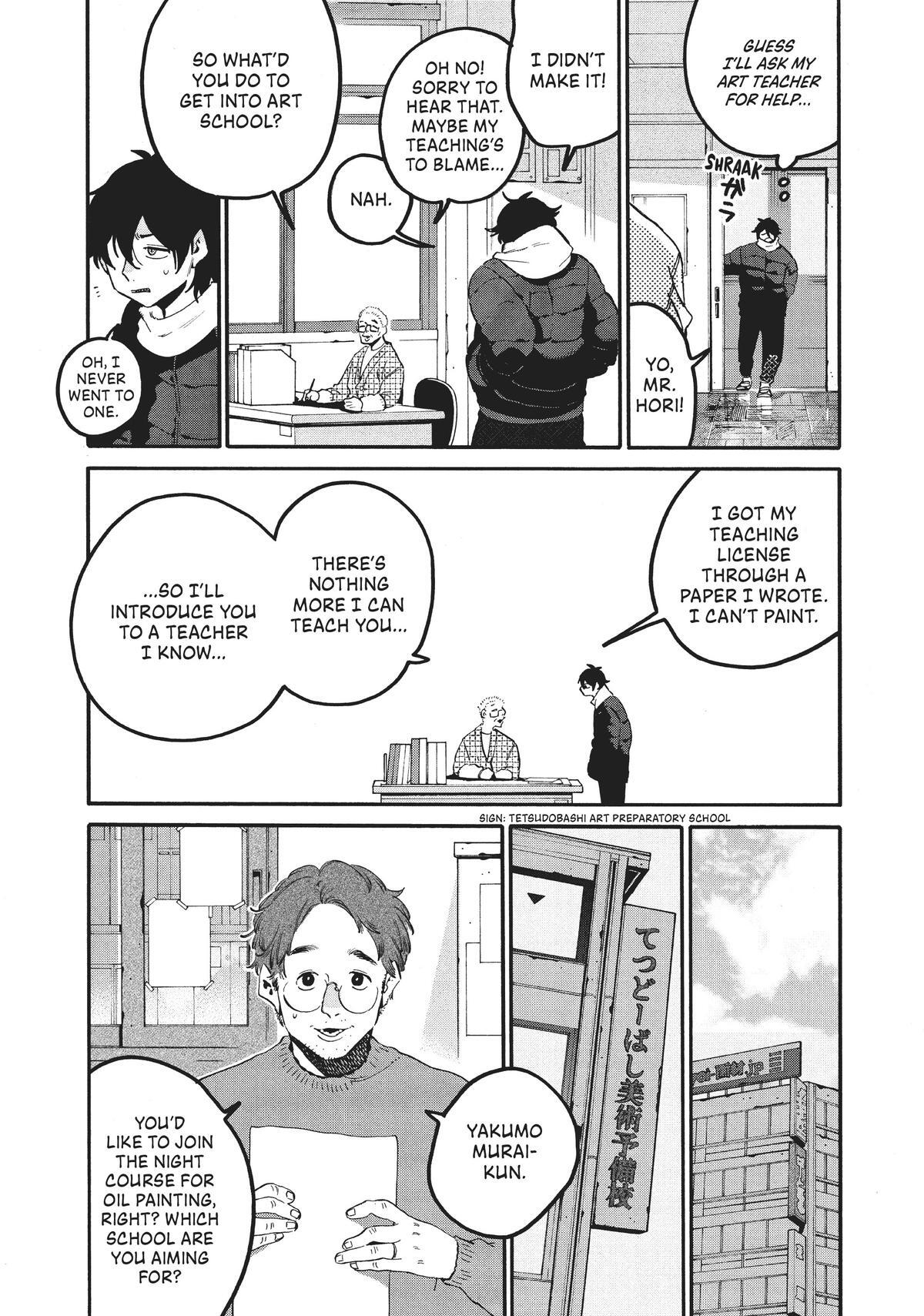 Read Blue Period Manga Online