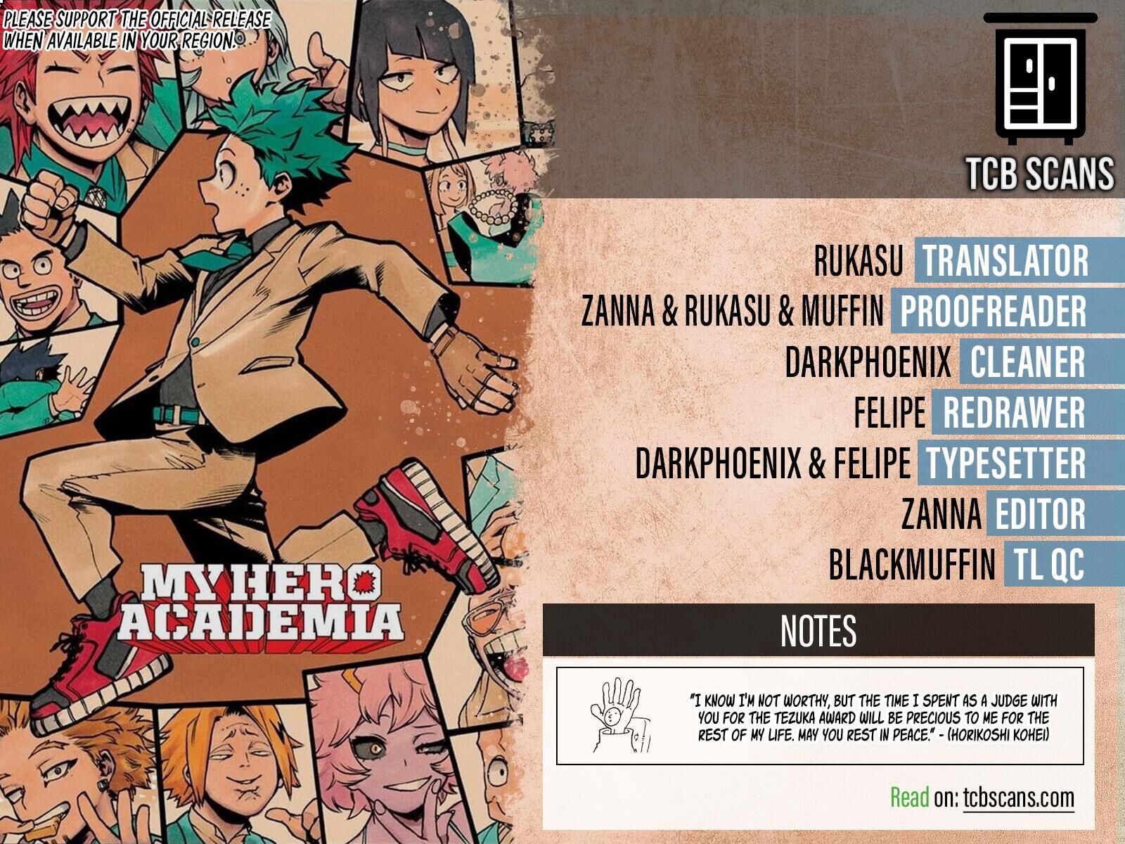 Read Boku no Hero Academia Manga Online