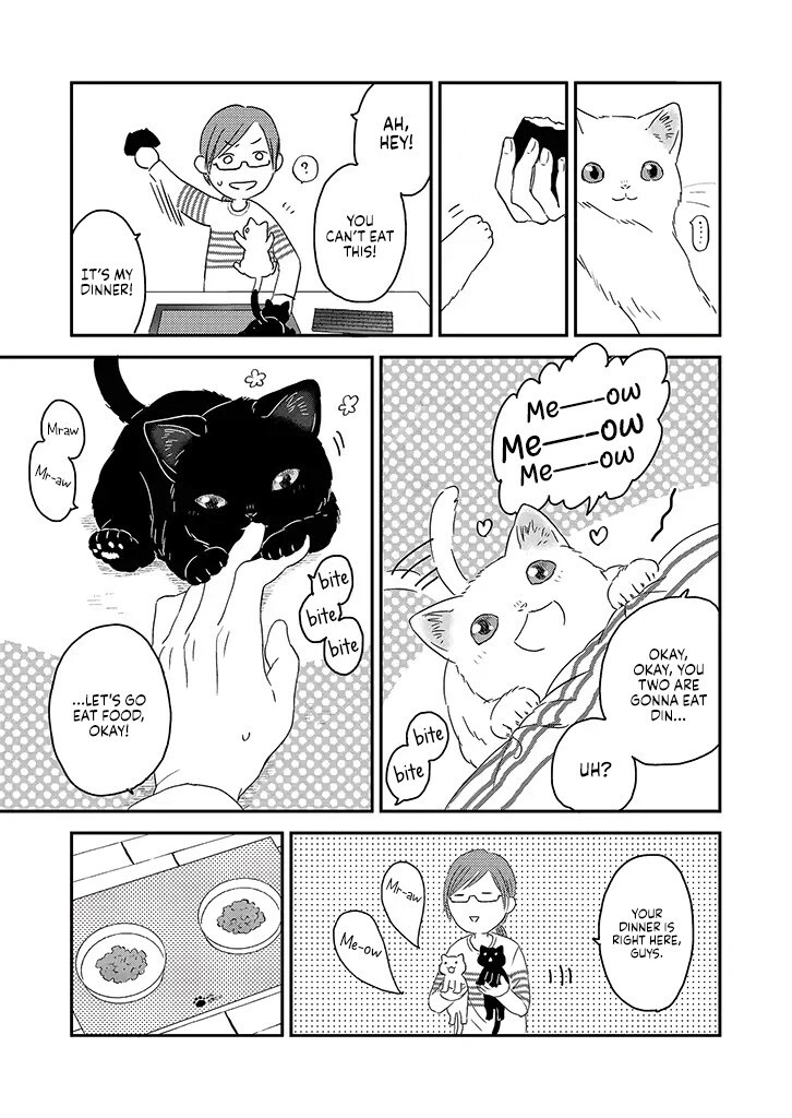 Read Boku to Futari no Shiro Kuro Gohan Manga Online