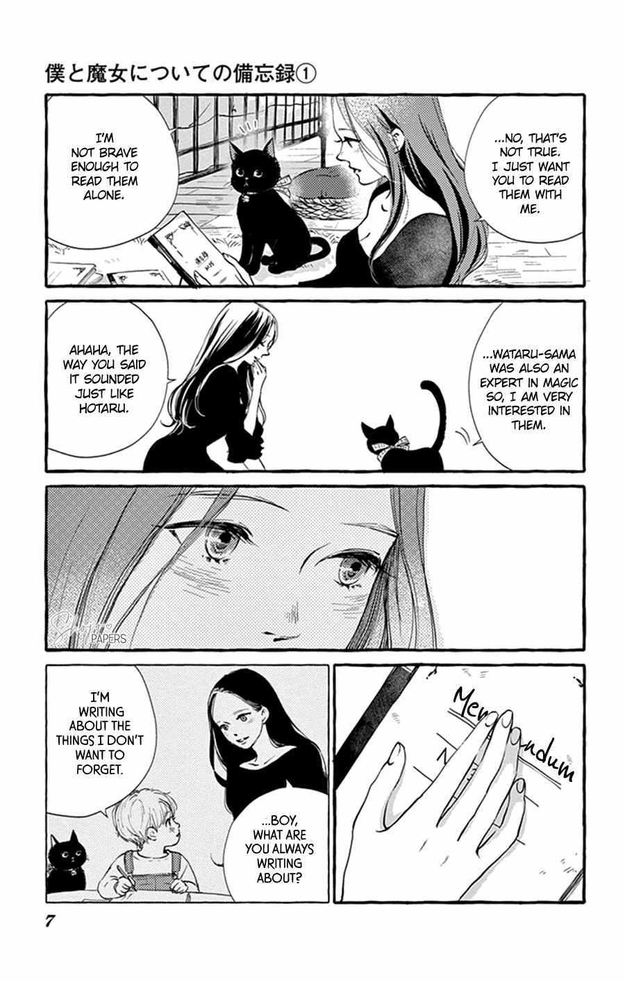 Read Boku to Majo ni Tsuite no Bibouroku Manga Online