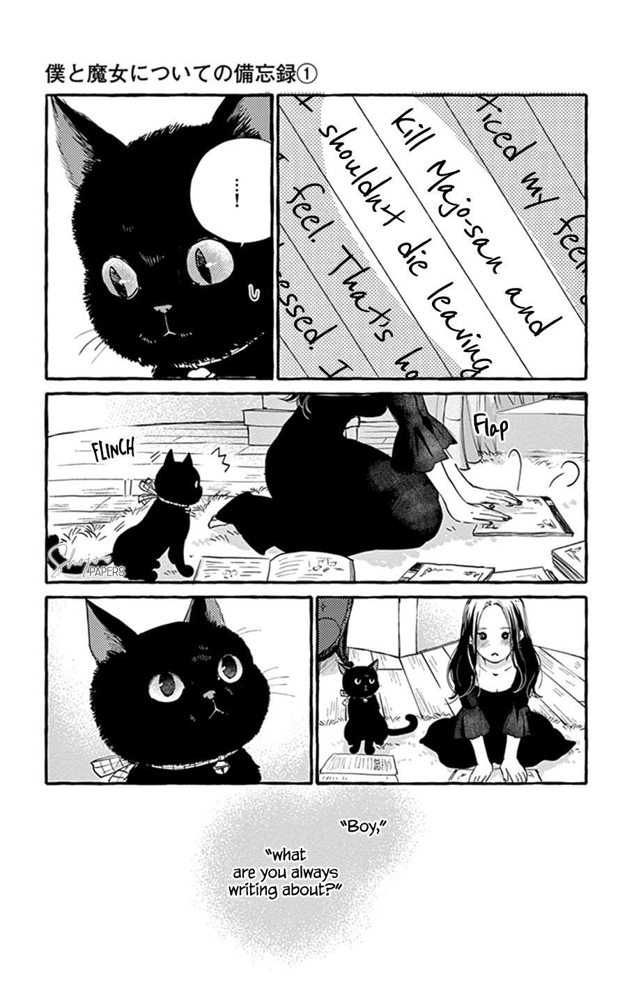 Read Boku to Majo ni Tsuite no Bibouroku Manga Online