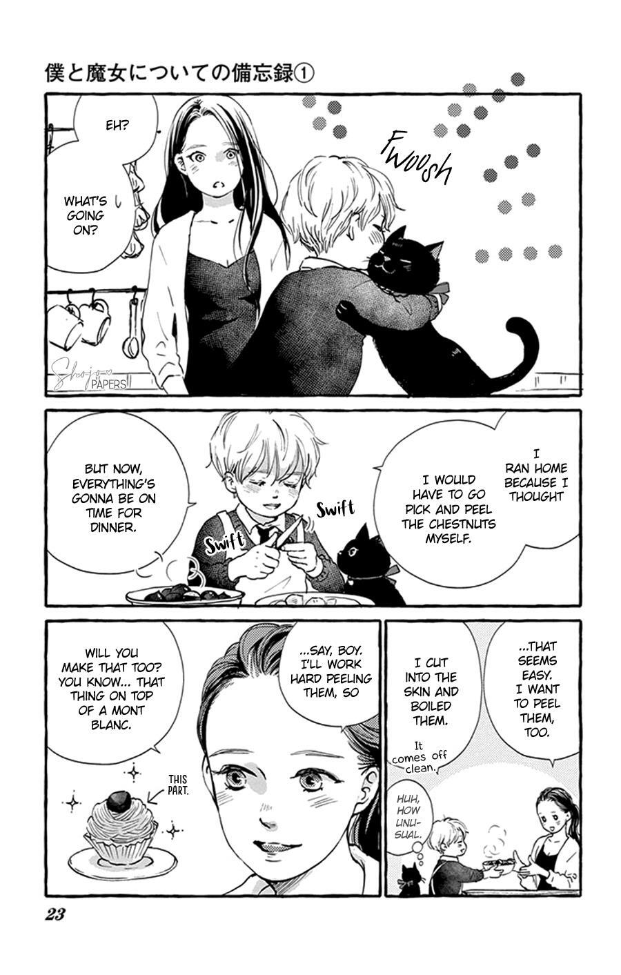 Read Boku to Majo ni Tsuite no Bibouroku Manga Online