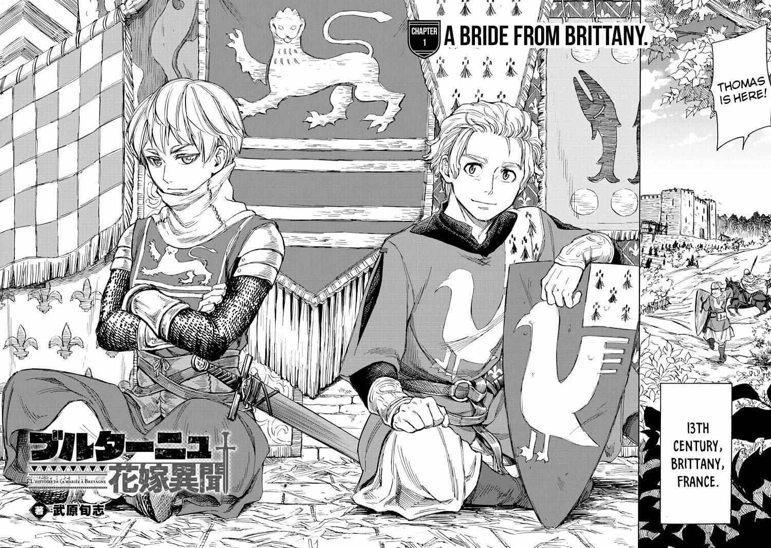 Read Brittany Hanayome Ibun Manga Online