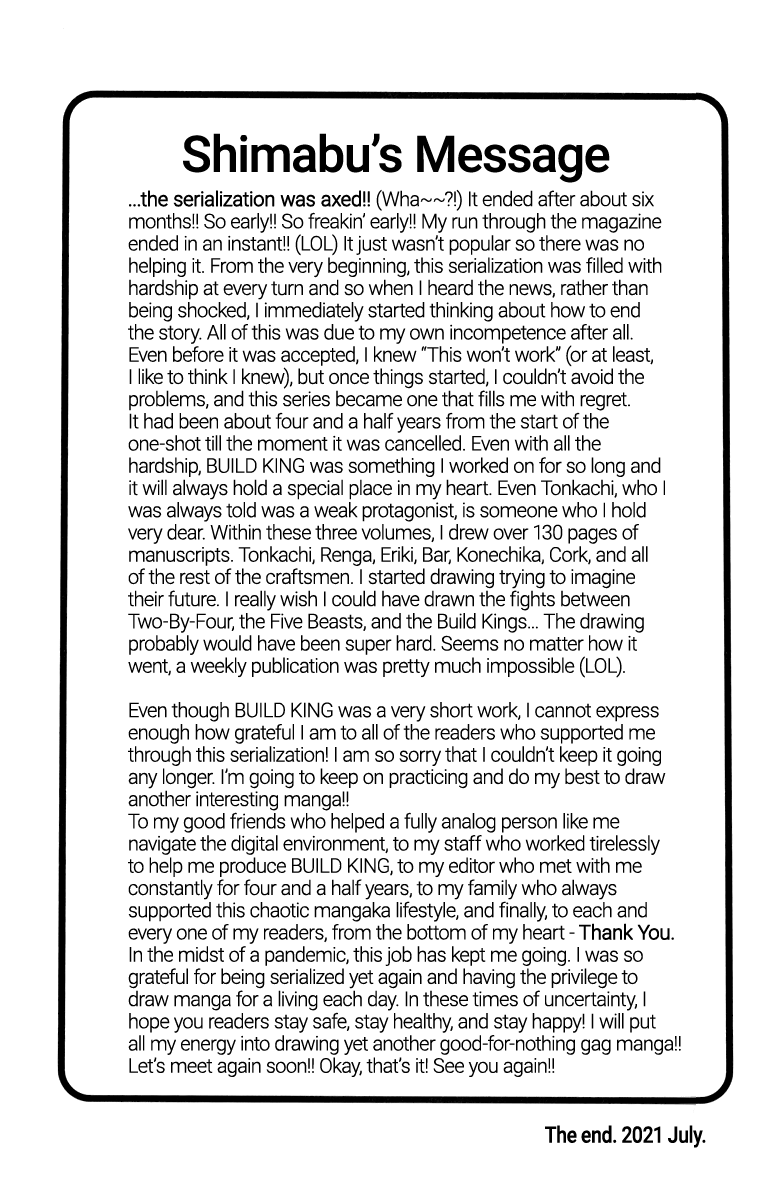 Read Build King Manga Online