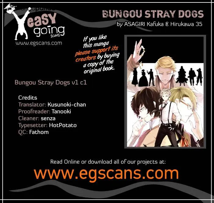 Read Bungou Stray Dogs Manga Online