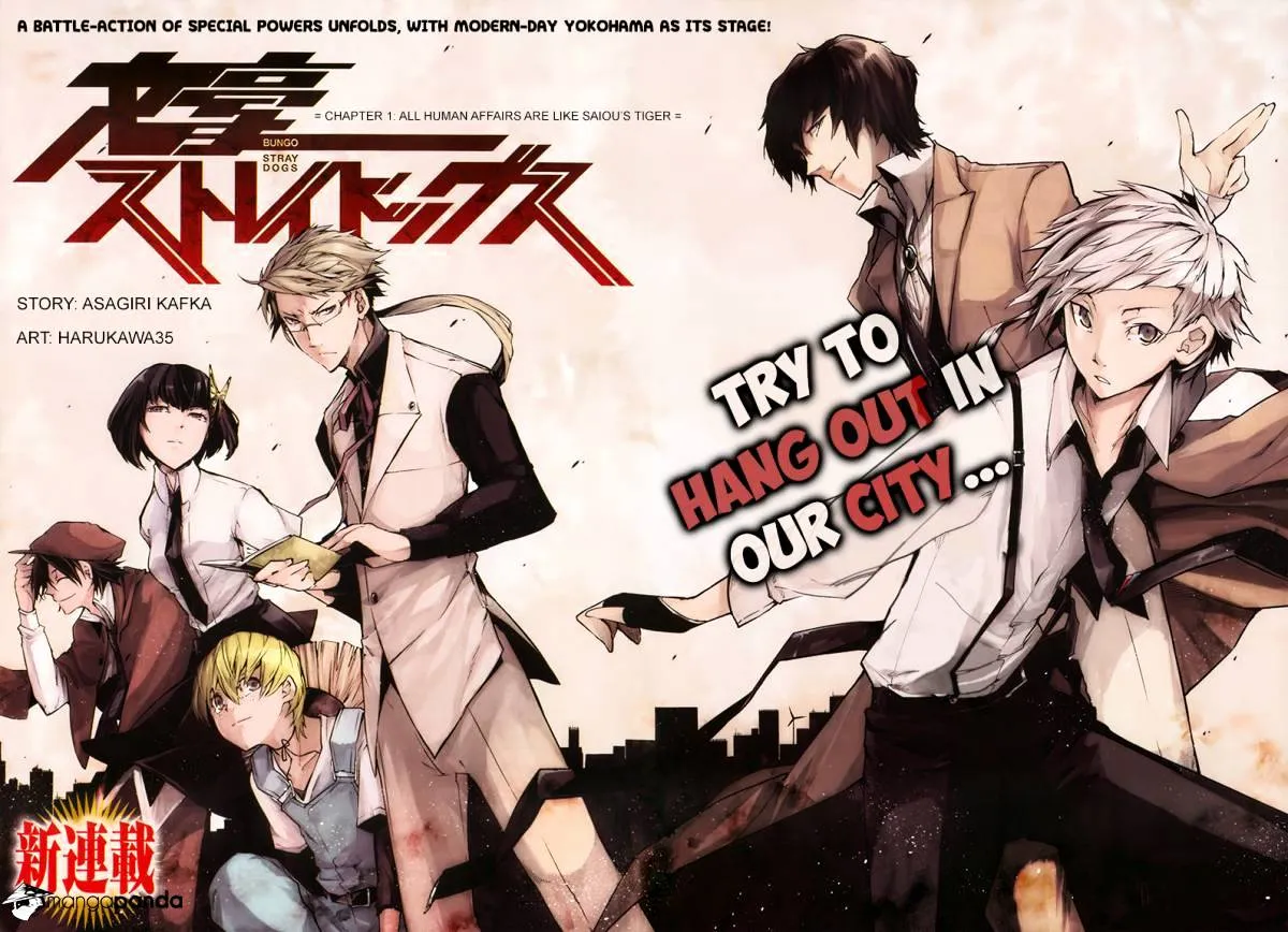 Read Bungou Stray Dogs Manga Online