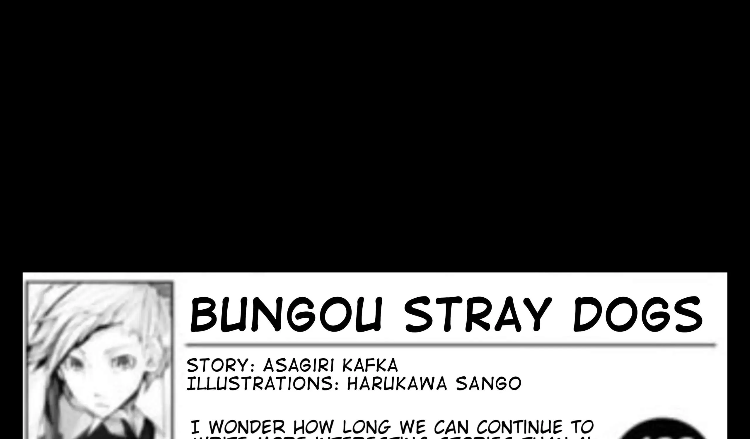 Read Bungou Stray Dogs Manga Online
