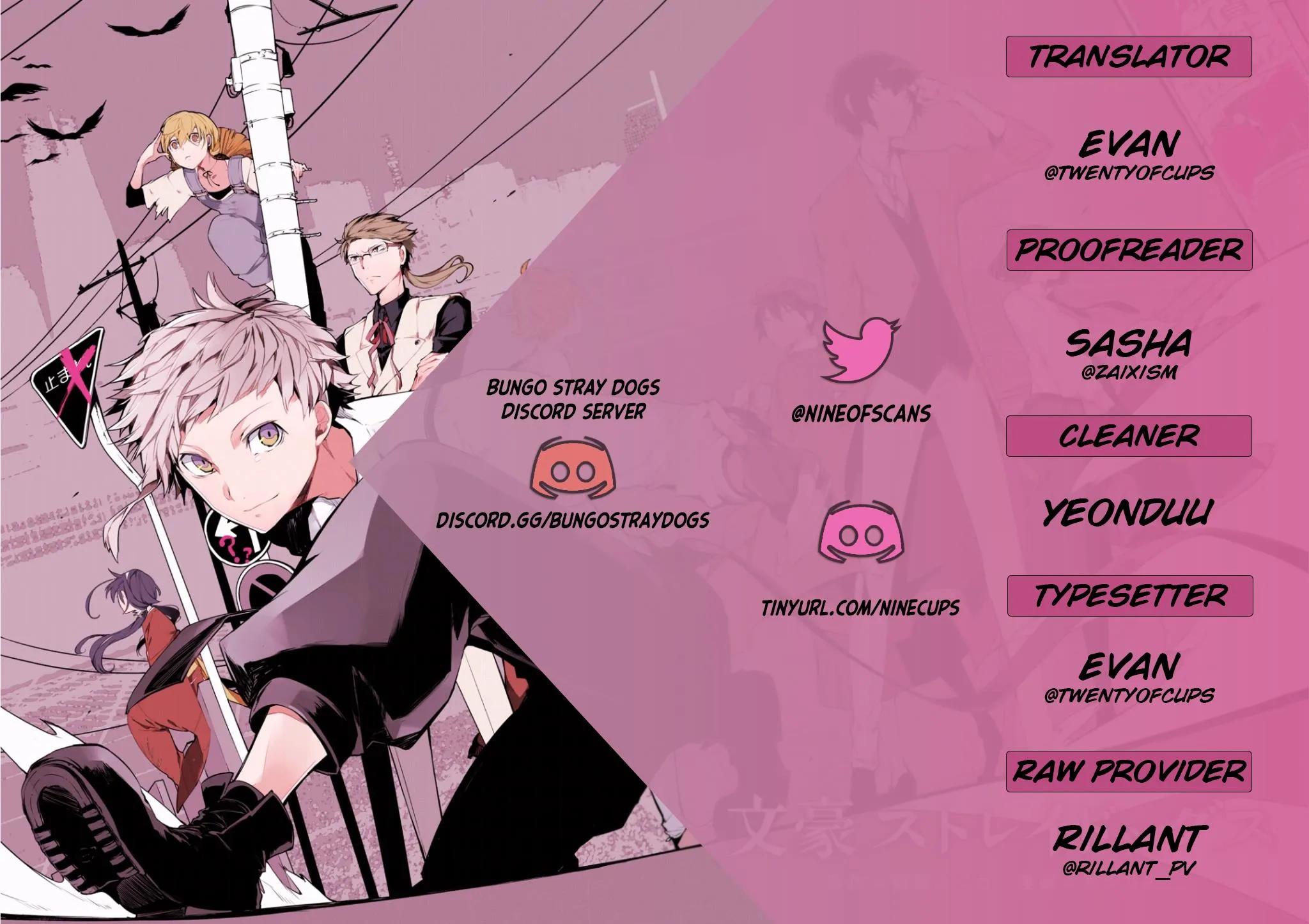 Read Bungou Stray Dogs Manga Online