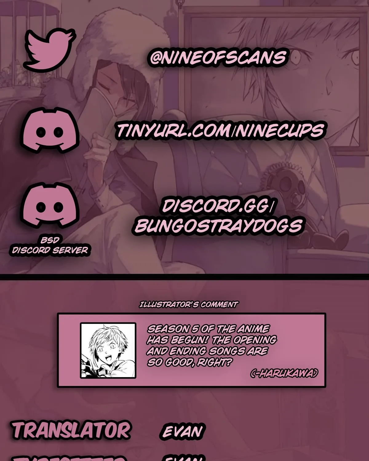 Read Bungou Stray Dogs Manga Online