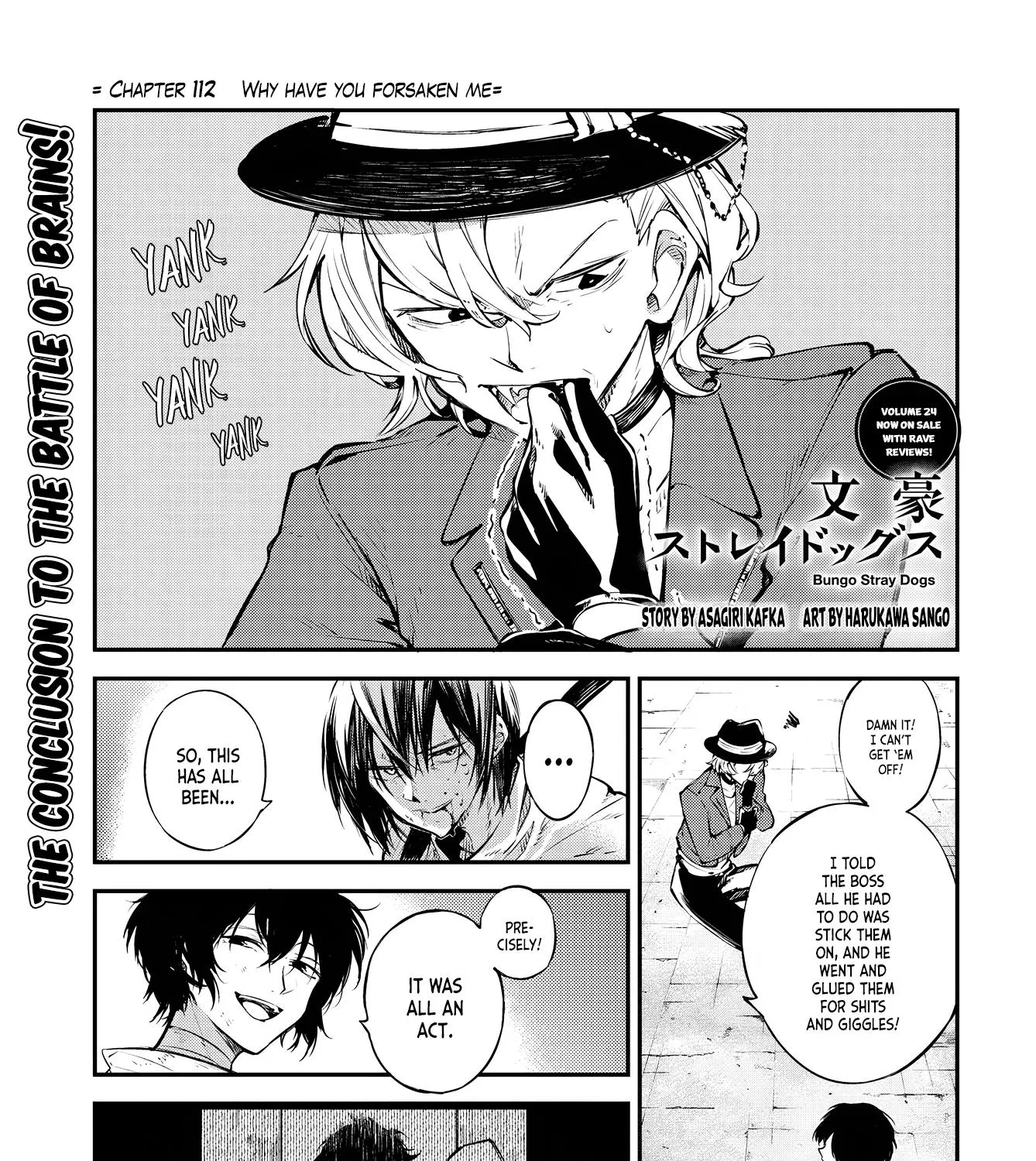 Read Bungou Stray Dogs Manga Online