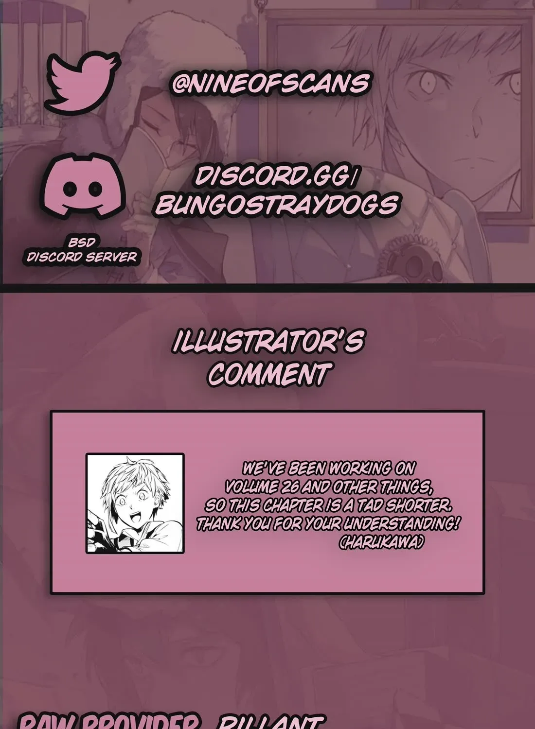 Read Bungou Stray Dogs Manga Online