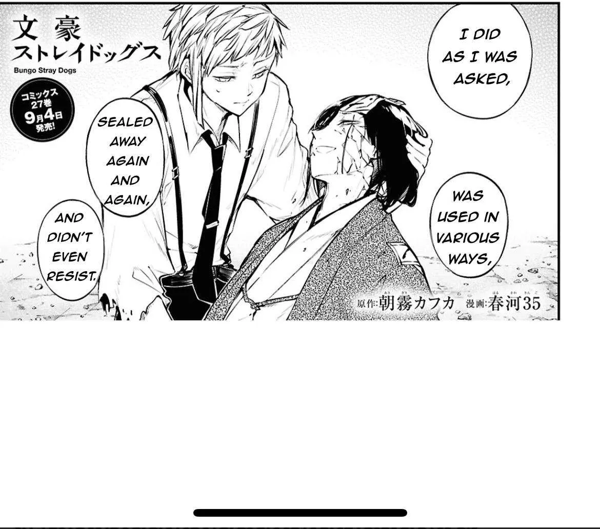 Read Bungou Stray Dogs Manga Online