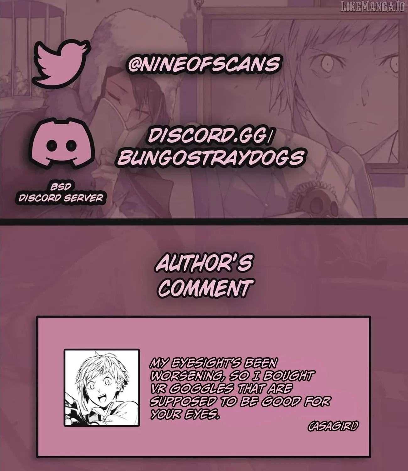 Read Bungou Stray Dogs Manga Online