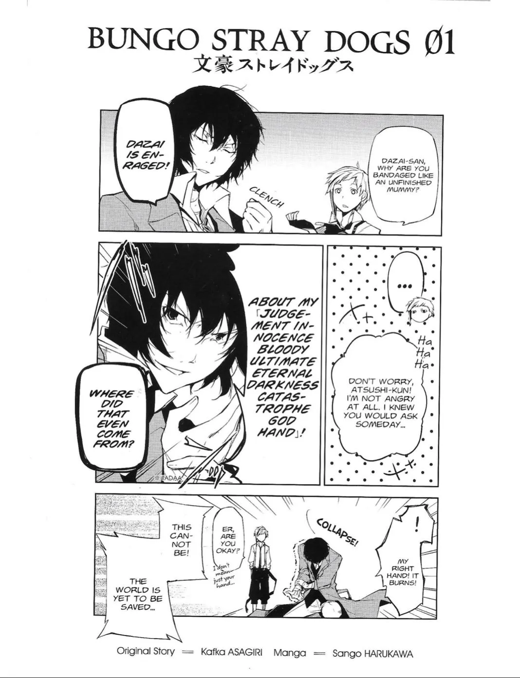 Read Bungou Stray Dogs Manga Online