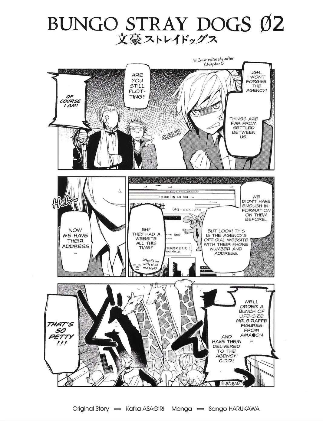 Read Bungou Stray Dogs Manga Online