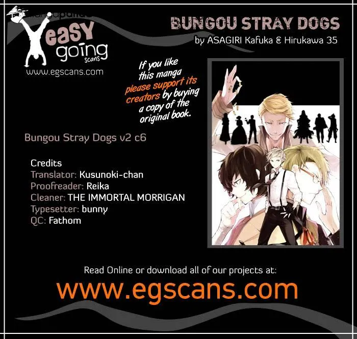 Read Bungou Stray Dogs Manga Online