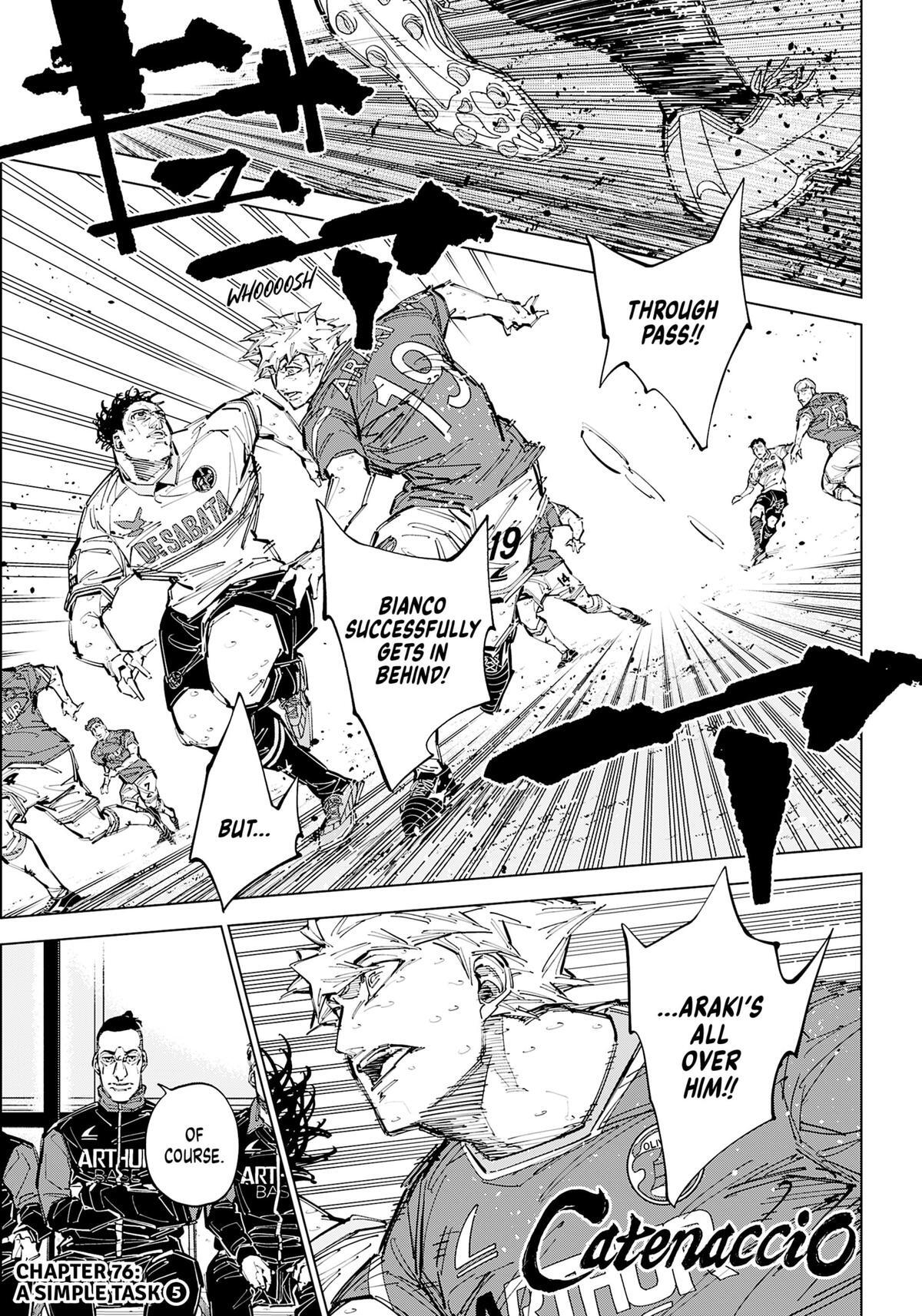 Read Catenaccio Manga Online