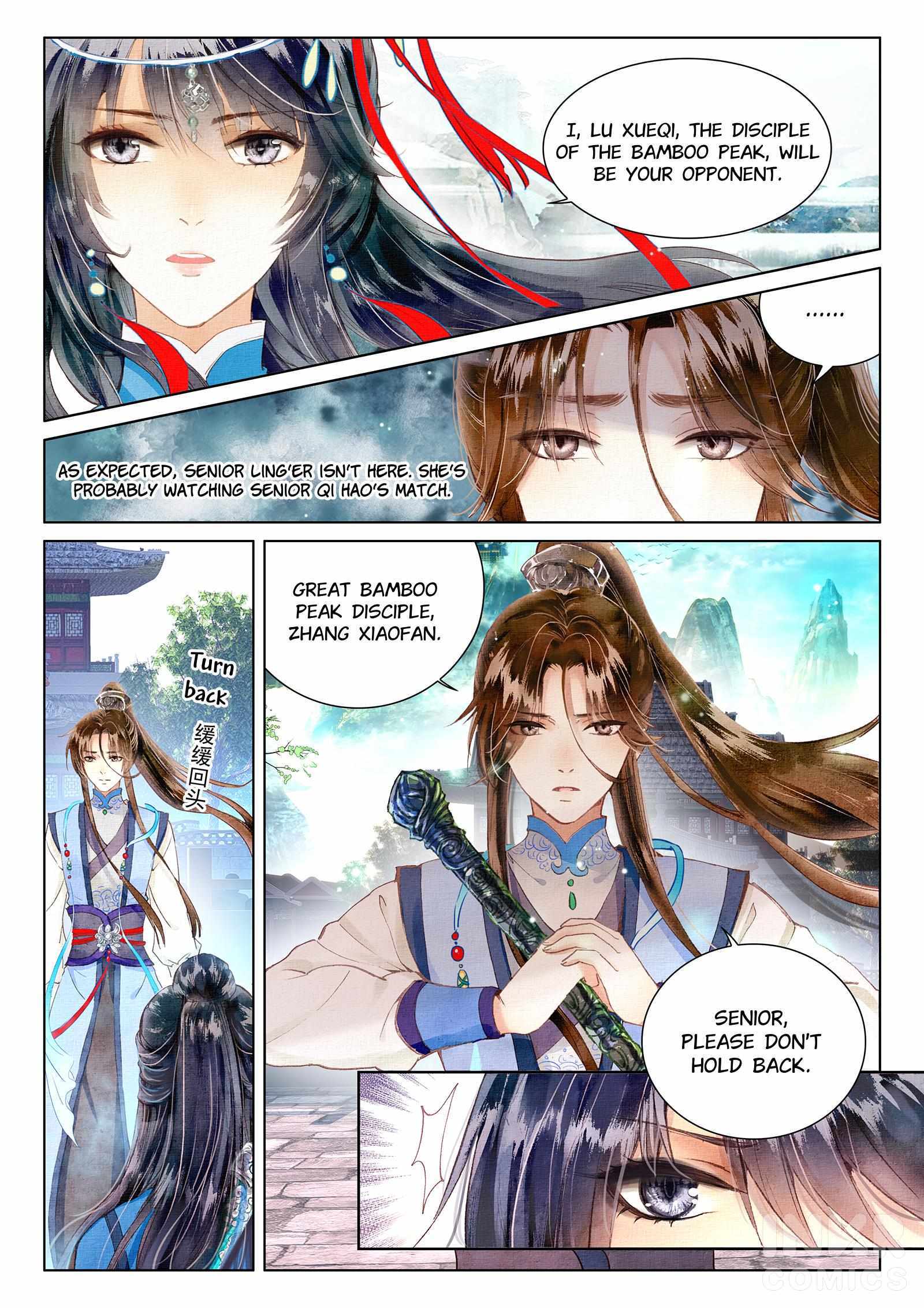 Read Celestial Destroyer - Scroll of White Silk Cloud Manga Online