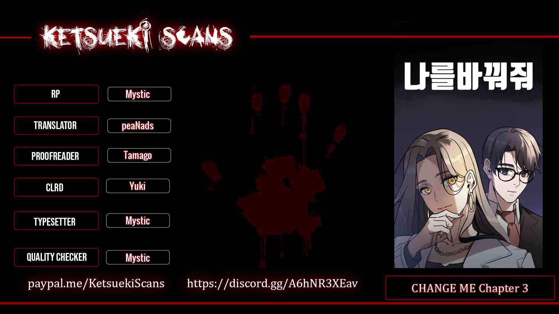 Read Change Me Manga Online