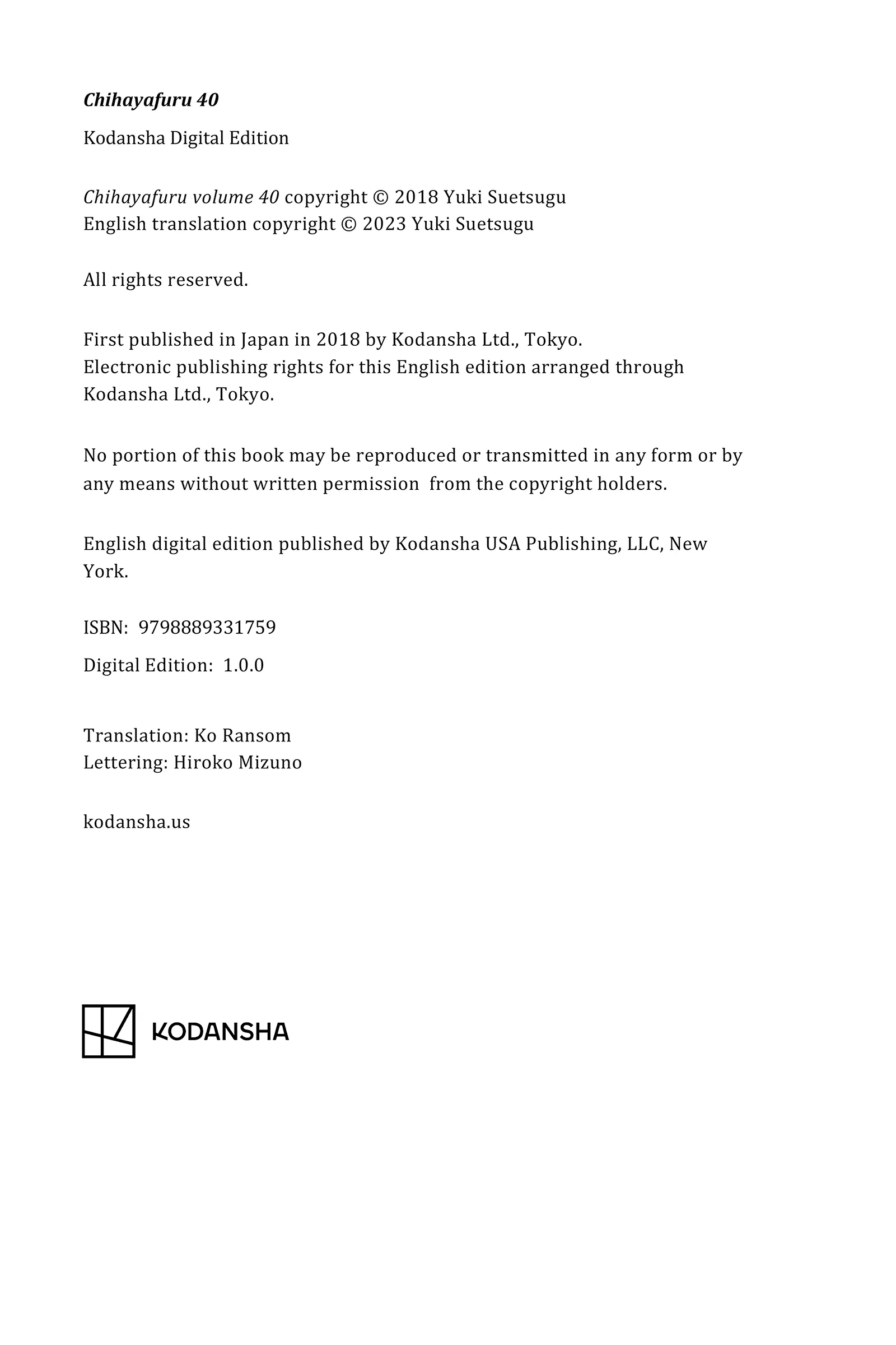 Read Chihayafuru Manga Online