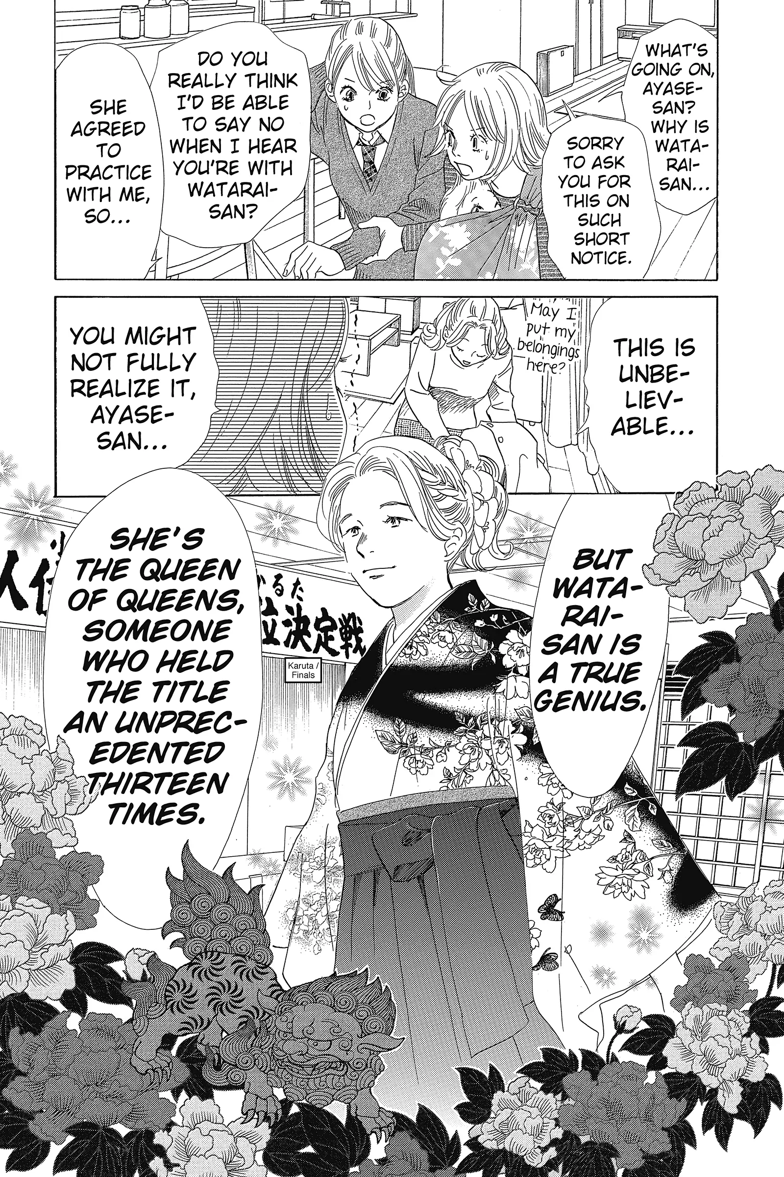 Read Chihayafuru Manga Online