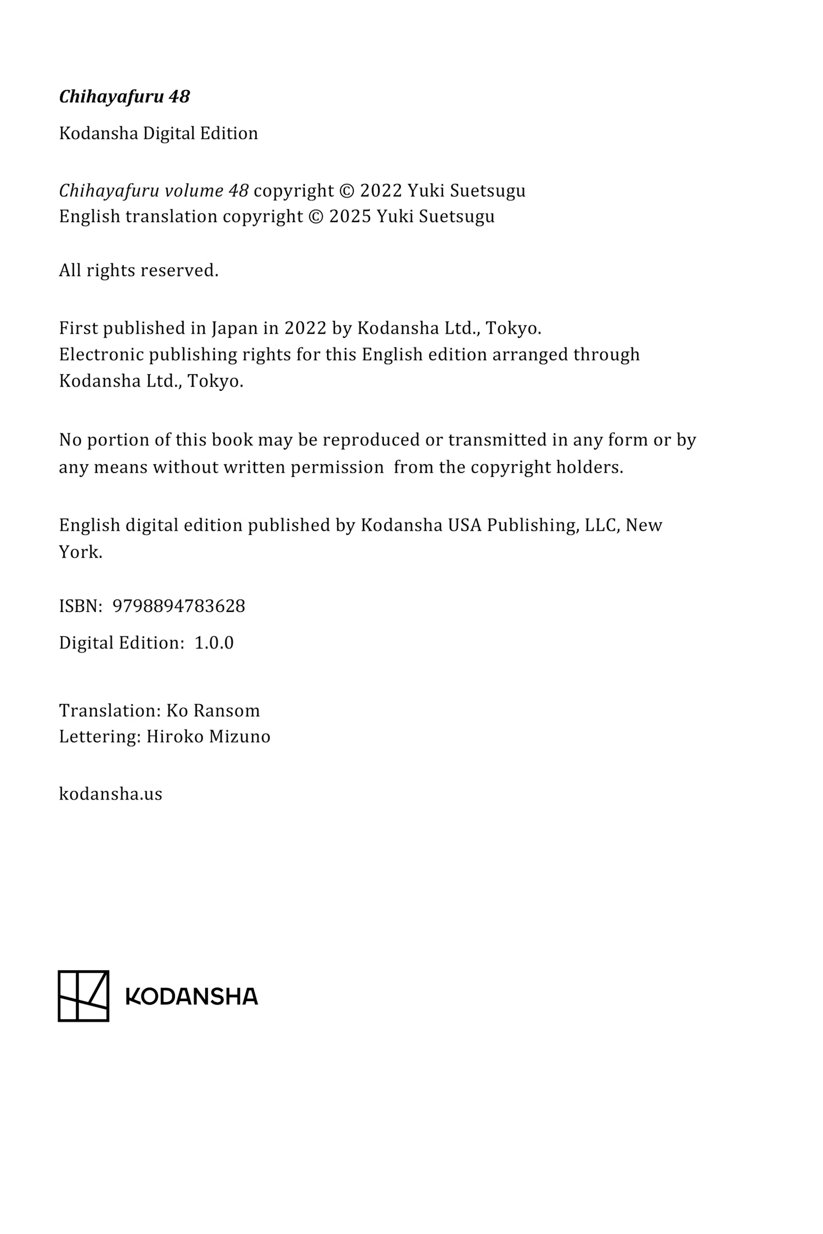 Read Chihayafuru Manga Online