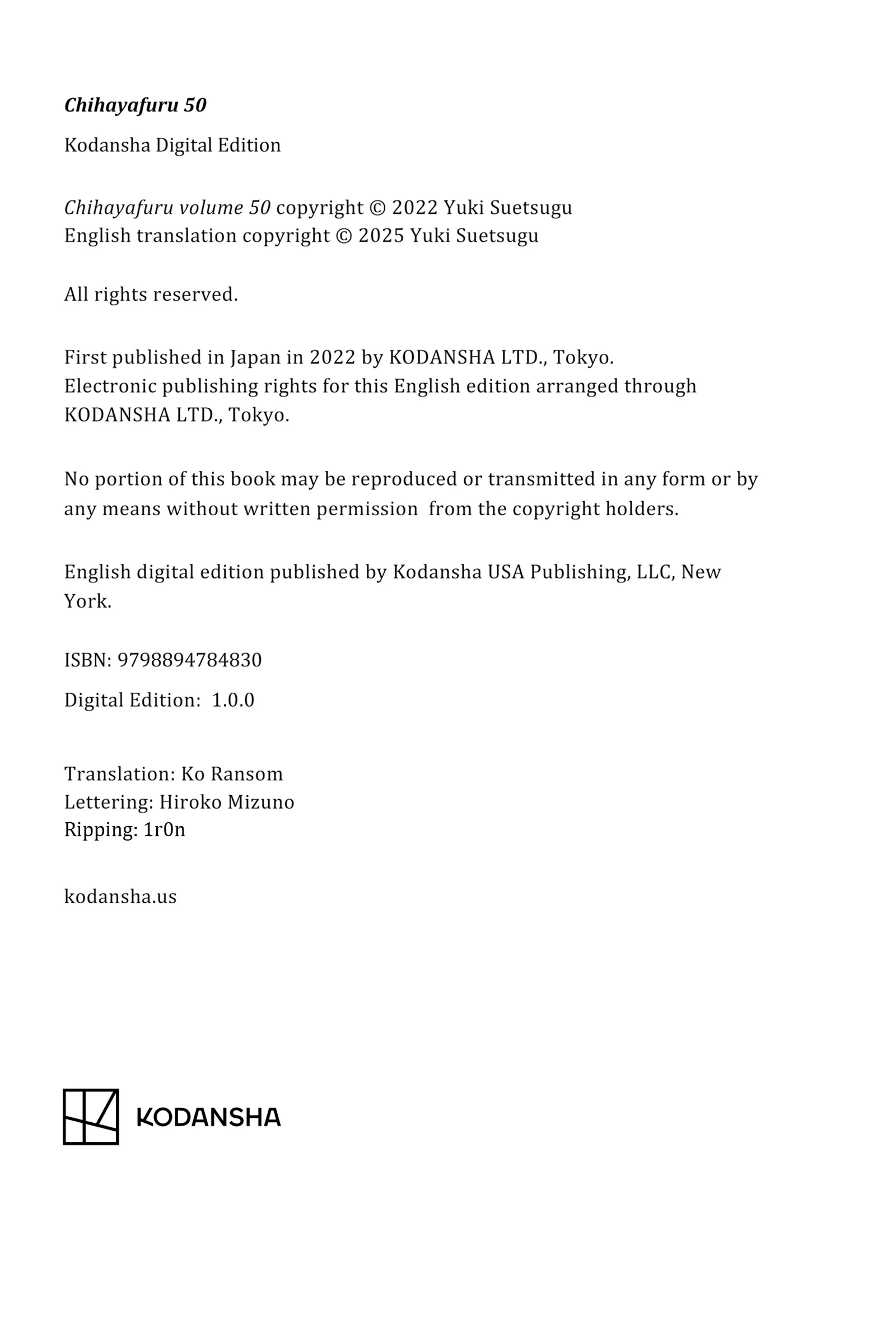 Read Chihayafuru Manga Online