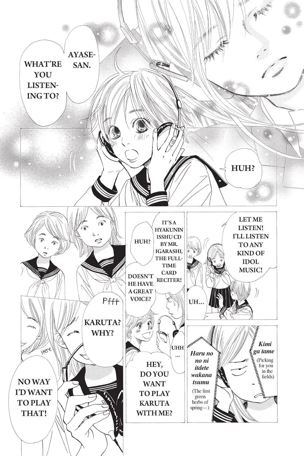 Read Chihayafuru Manga Online