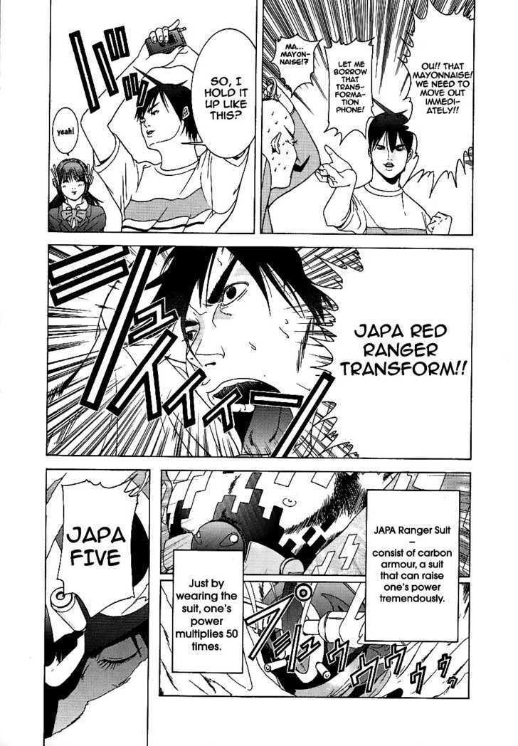 Read Choumukiryoku Sentai Japafive Manga Online