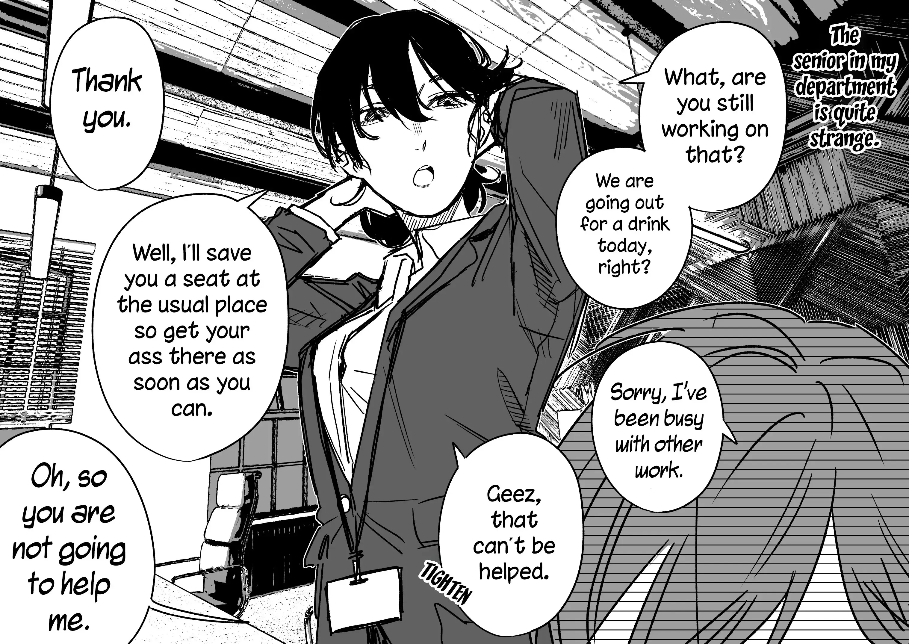 Read Choushihazure na Onna Joushi ga Suki na Otoko no Hanashi Manga Online