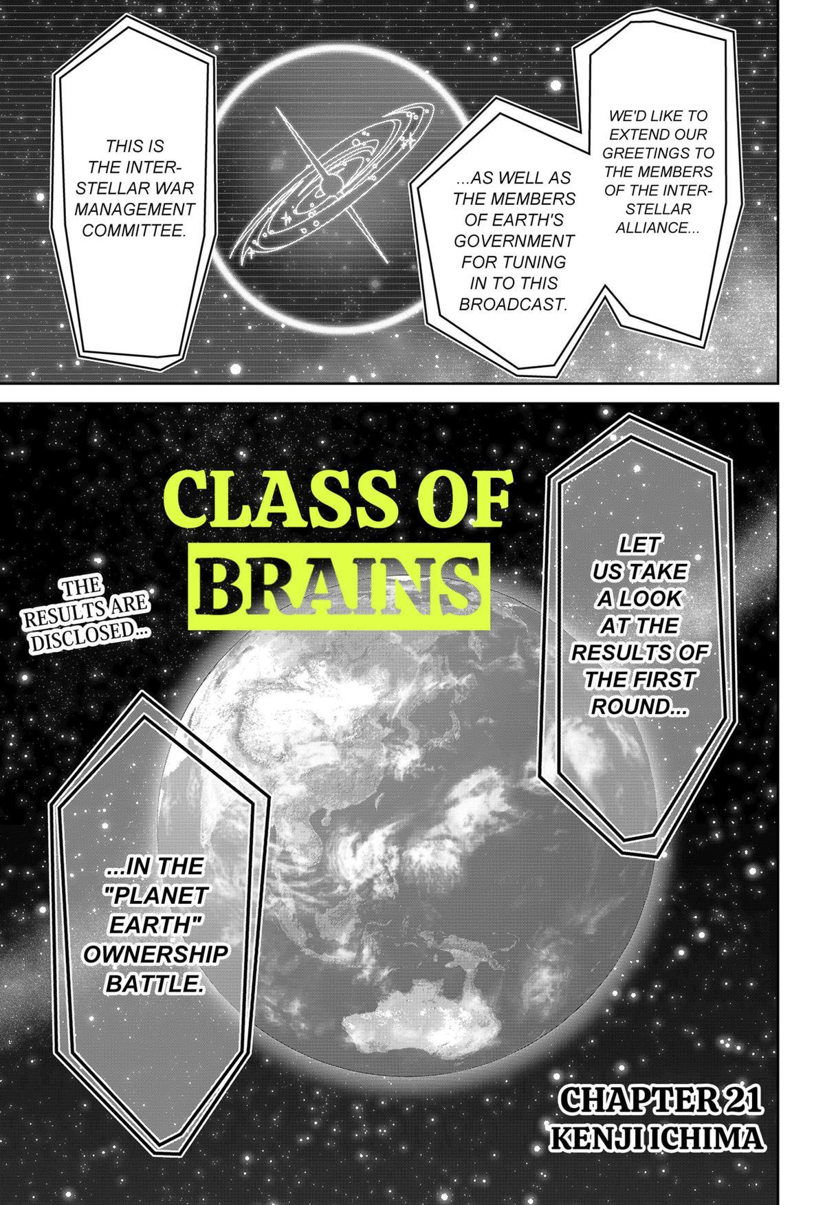 Read Class of Brains Manga Online