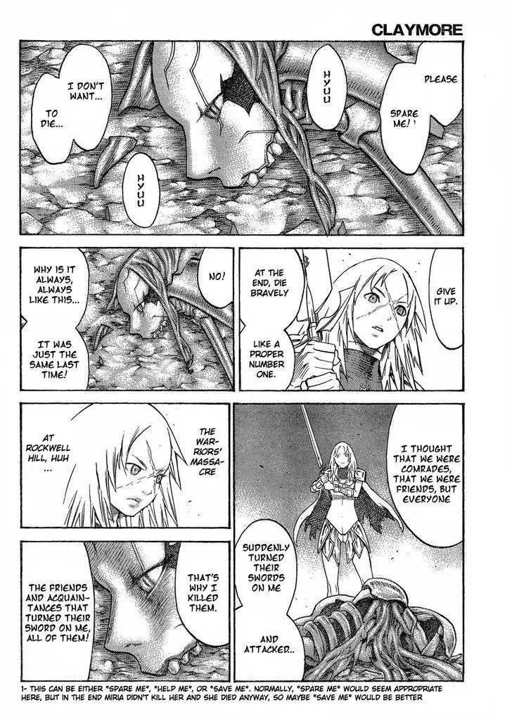 Read Claymore Manga Online