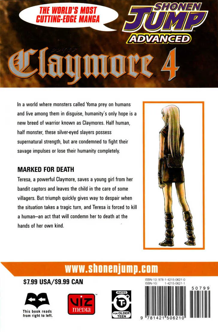 Read Claymore Manga Online