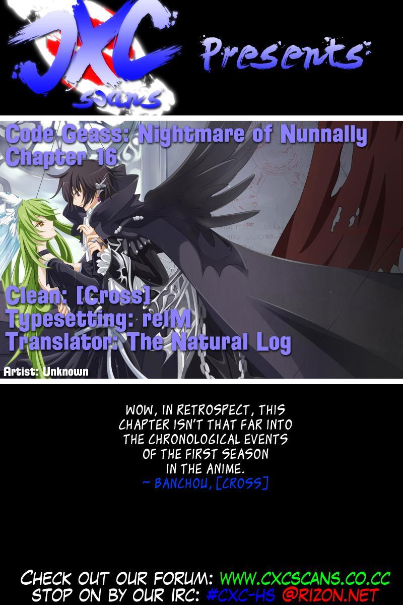Read Code Geass- Nightmare of Nunnally Manga Online