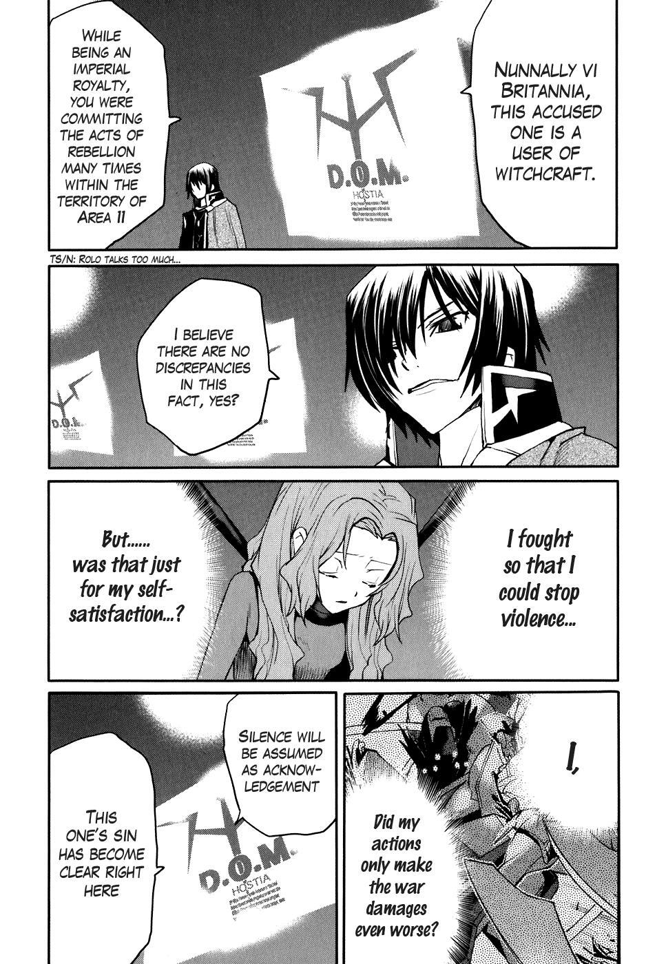Read Code Geass- Nightmare of Nunnally Manga Online