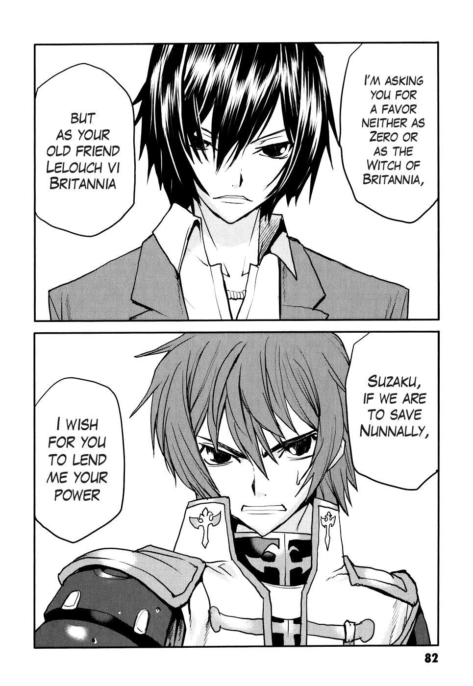 Read Code Geass- Nightmare of Nunnally Manga Online
