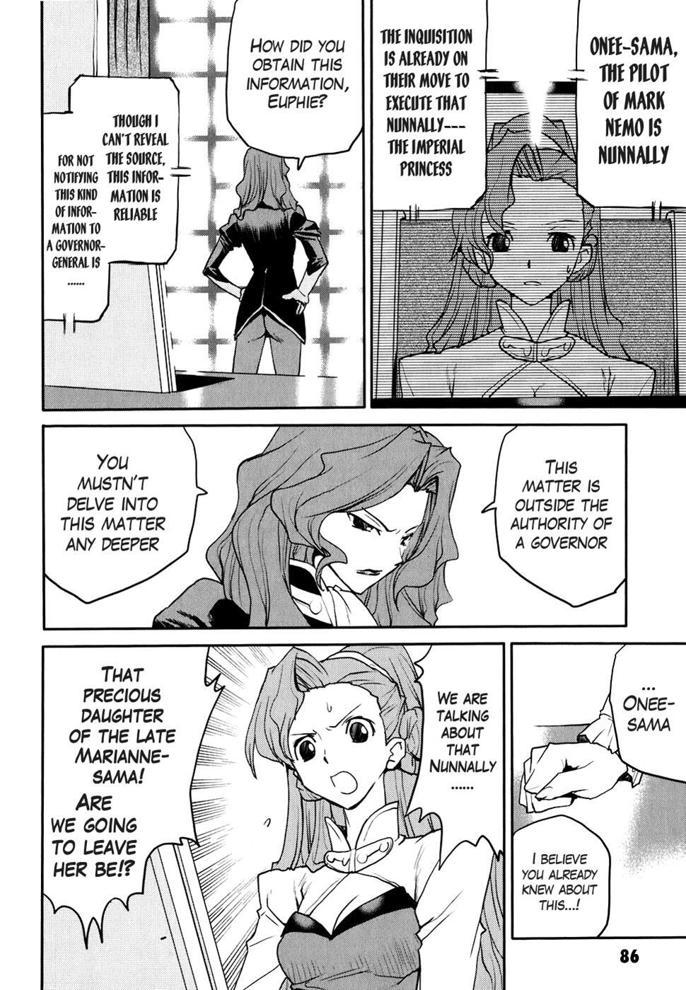 Read Code Geass- Nightmare of Nunnally Manga Online
