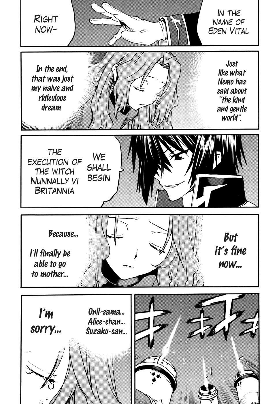 Read Code Geass- Nightmare of Nunnally Manga Online